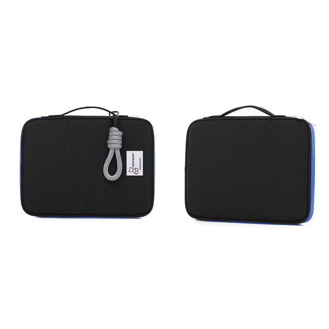 FUNDA ORGANIZADORA CORREA PARA TABLET / IPAD Y ACCESORIOS 11 PULGADAS - NEGRO - 6
