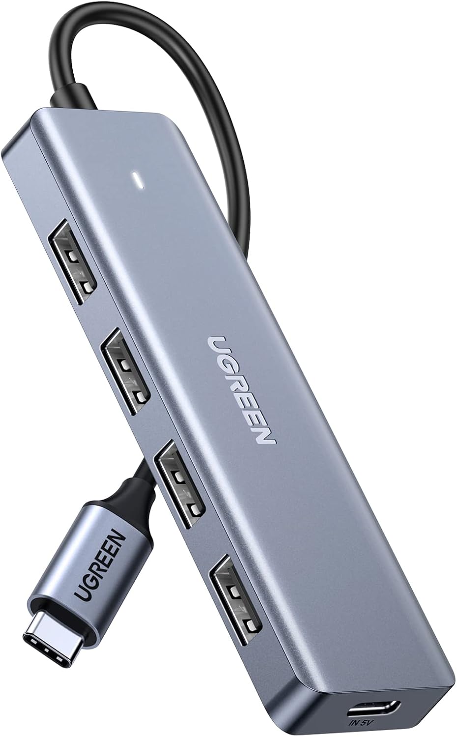 UGREEN ADAPTADOR HUB TIPO C 4PUERTOS USB A 3.0 CM219 / 70336 - 1