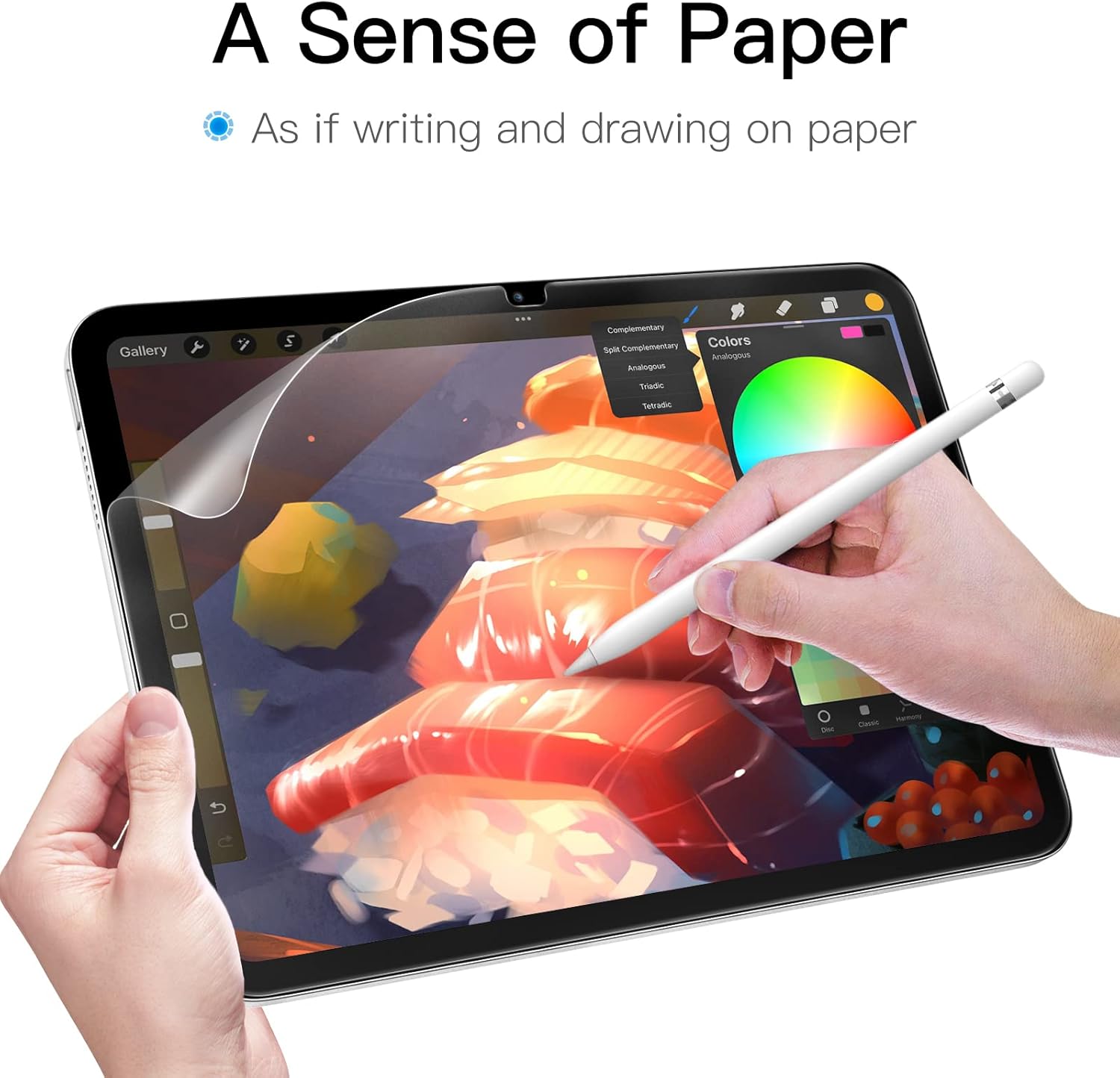WIWU PROTECTOR DE PANTALLA TEXTURA PAPEL PARA IPAD A16 11TH  IPAD10TH GEN. - 2