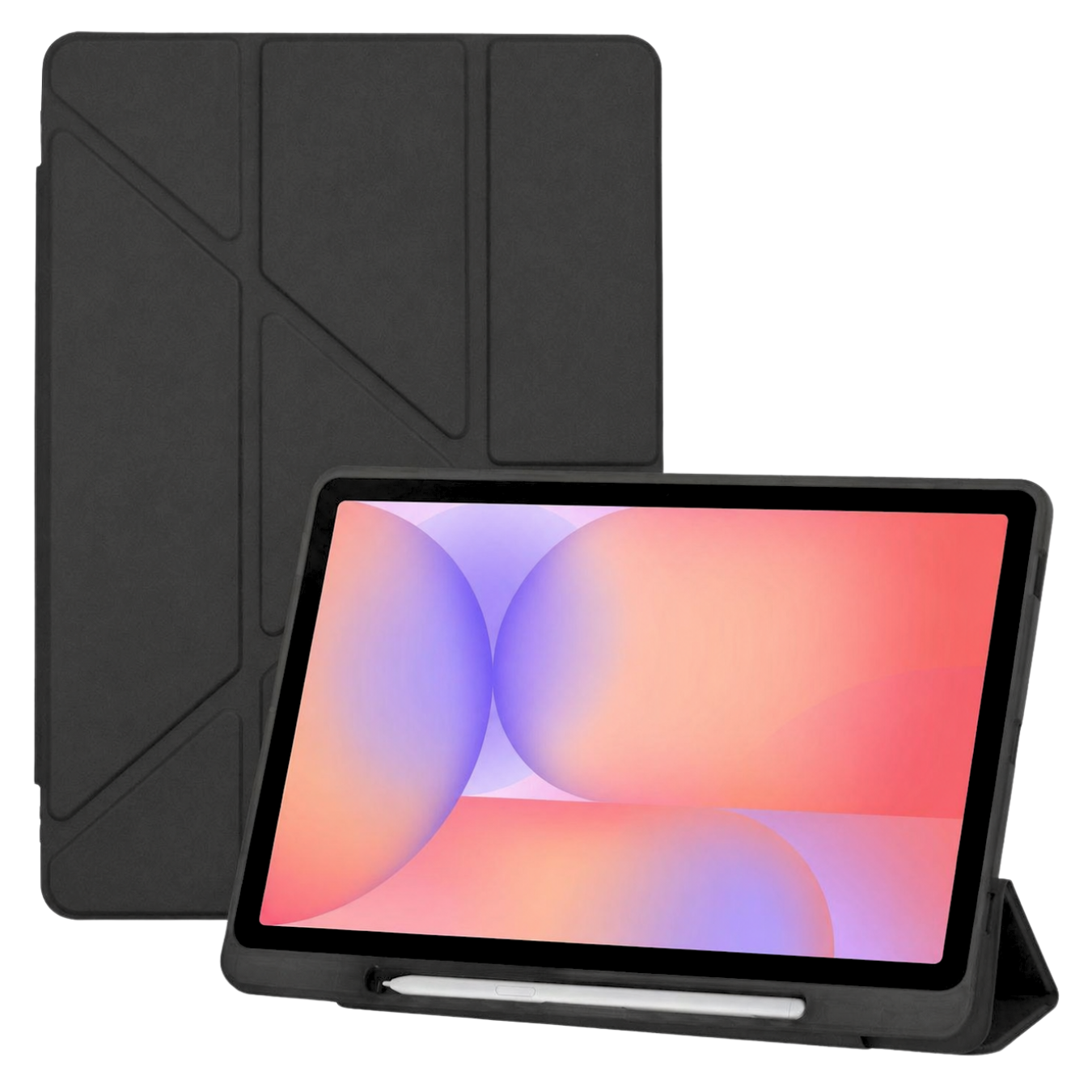 FUNDA SMART CASE PLEGABLE PARA SAMSUNG S10 LITE  S10 FE  S10 - NEGRO - 1