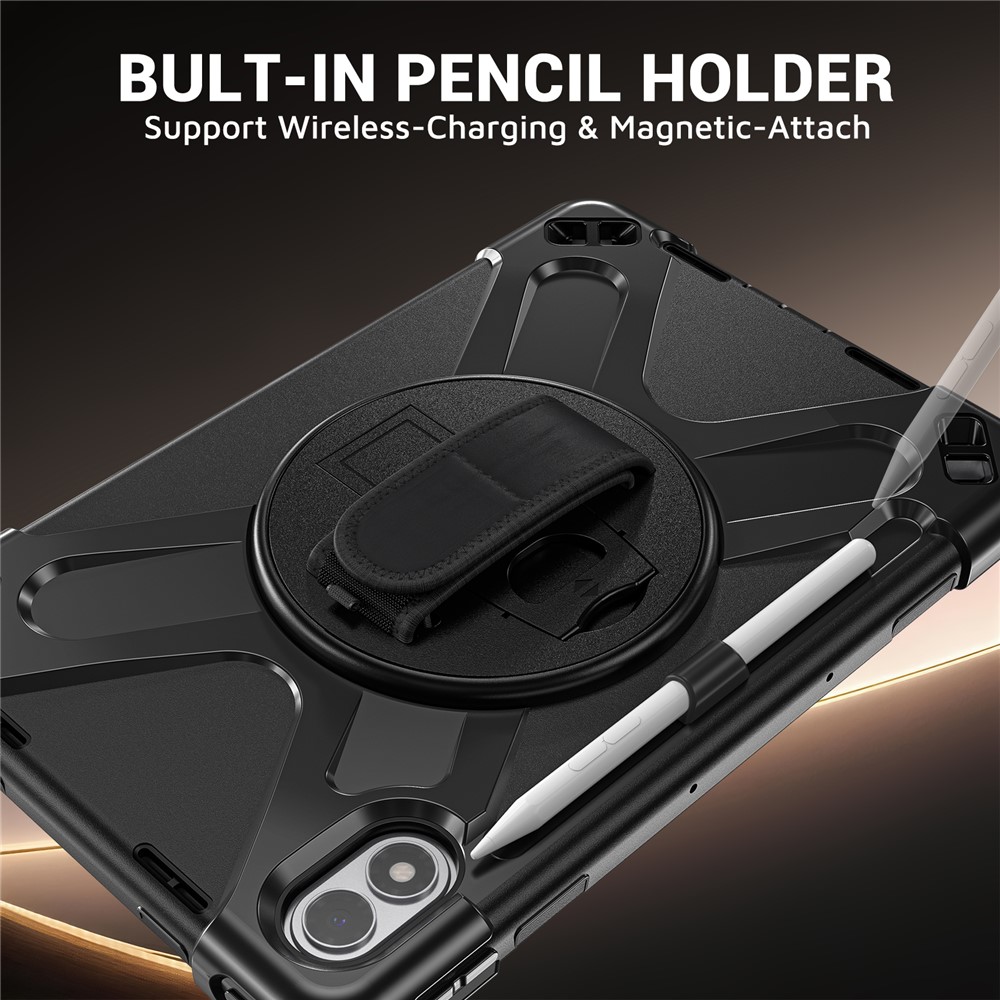 FUNDA PROTECTOR ANTIGOLPE ARMOR 360° PARA REDMI PAD 2 PRO 12 .1' - NEGRO - 3