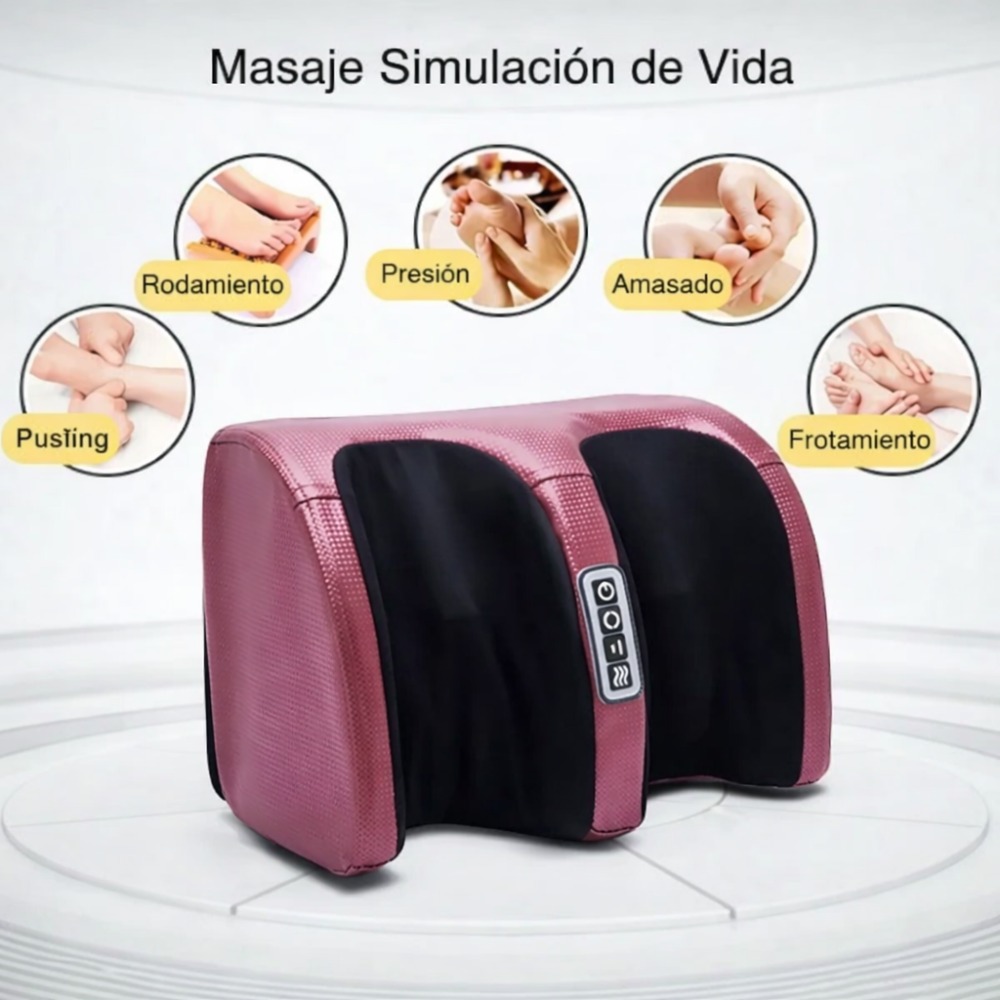 MASAJEADOR ELÉCTRICO DE PIES ESTIMULA CIRCULACIÓN Y RELAJACIÓN - 6