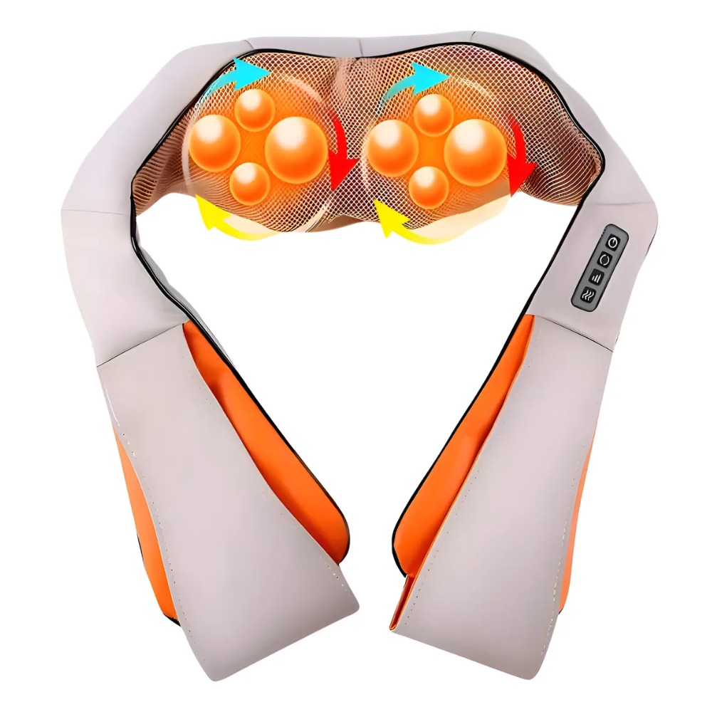MASAJEADOR ELÉCTRICO CUELLO ESPALDA HOMBROS - 1