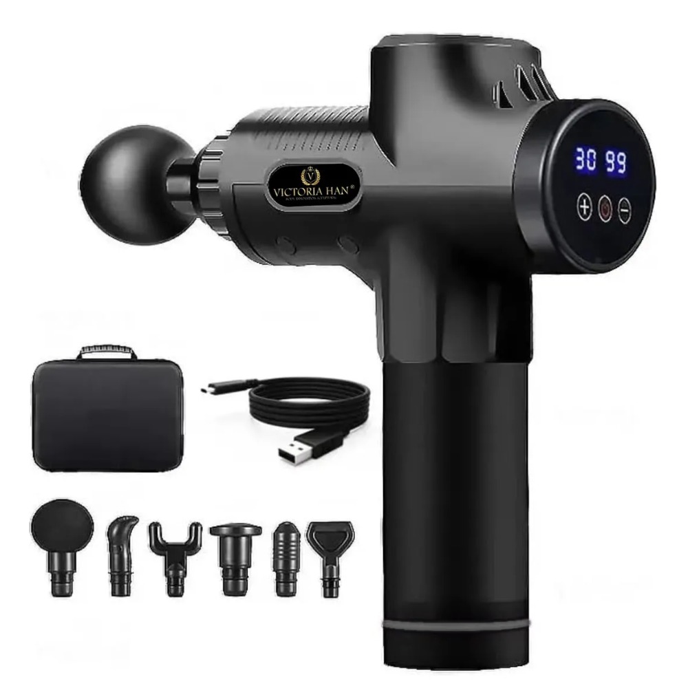 MASAJEADOR MUSCULAR MAX GUN PROFESIONAL DE 30 VELOCIDADES - 2