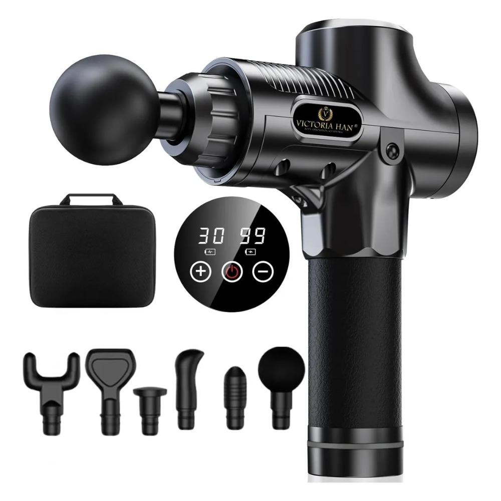 MASAJEADOR MUSCULAR MAX GUN PROFESIONAL DE 30 VELOCIDADES - 3