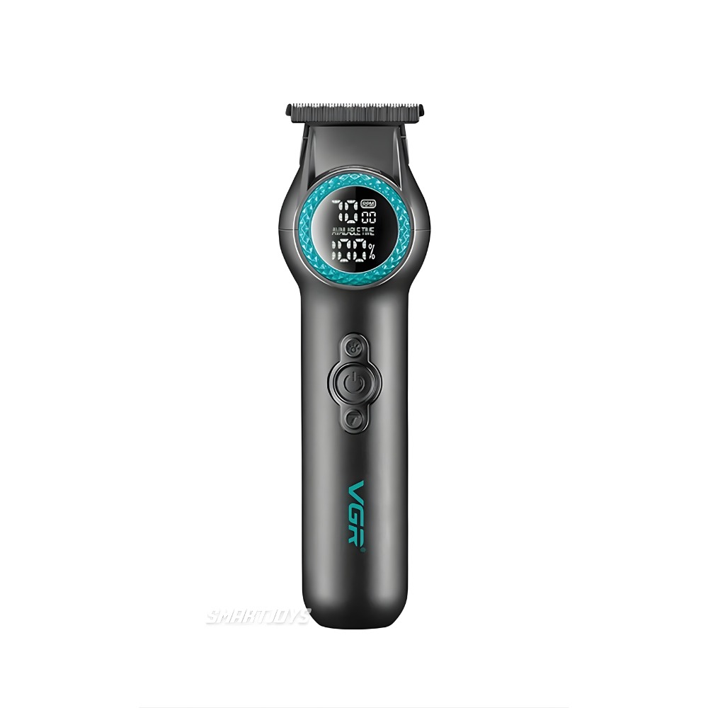 MÁQUINA TRIMMER PROFESIONAL VGR V-990 LUZ LED TURBO 8000RPM - 2