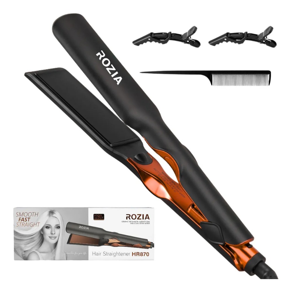 PLANCHA DE CABELLO ROZIA HR870 CERÁMICA PROFESIONAL - 2