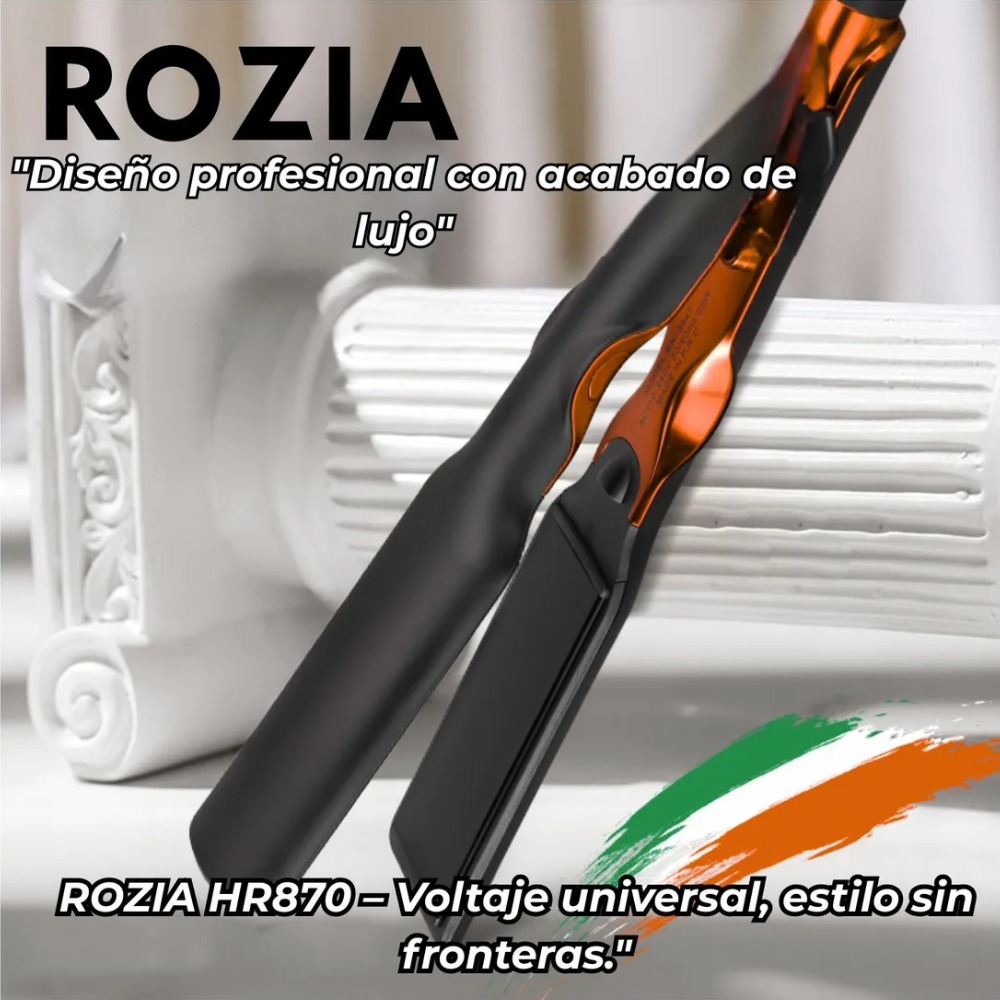 PLANCHA DE CABELLO ROZIA HR870 CERÁMICA PROFESIONAL - 4