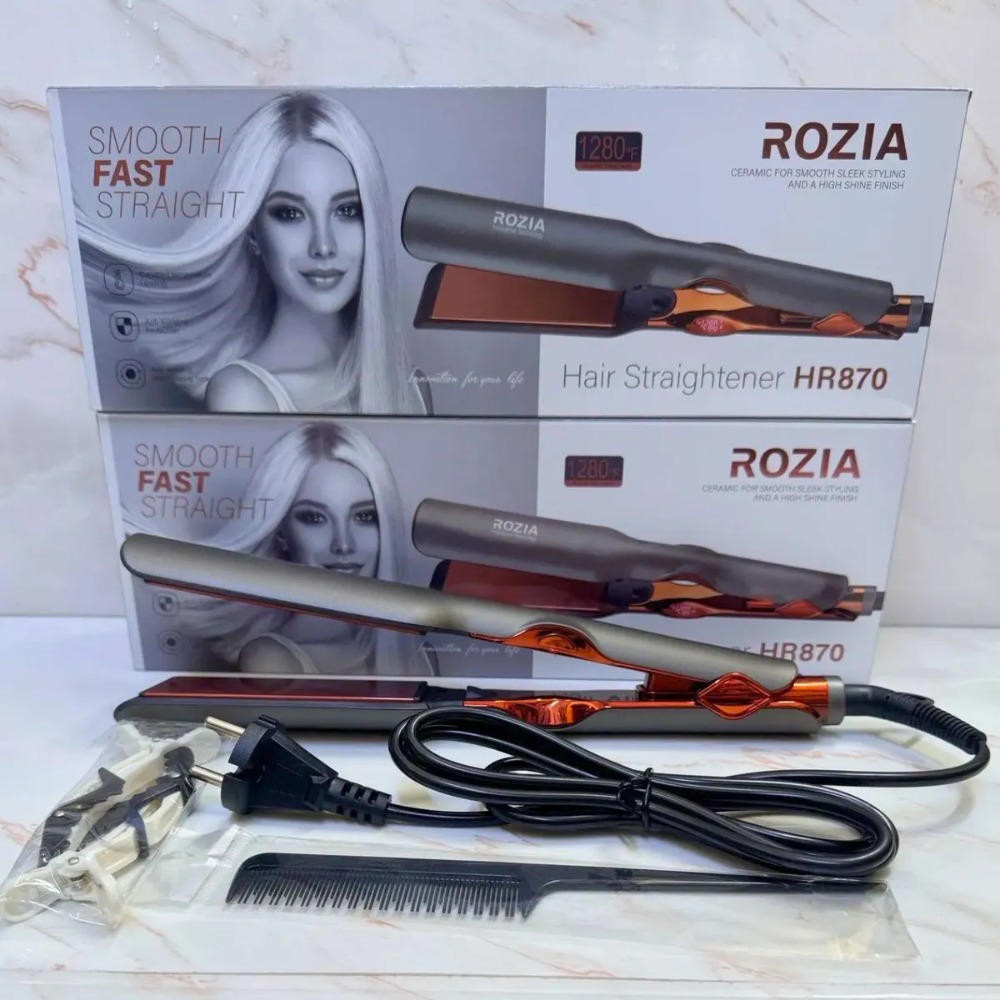 PLANCHA DE CABELLO ROZIA HR870 CERÁMICA PROFESIONAL - 5