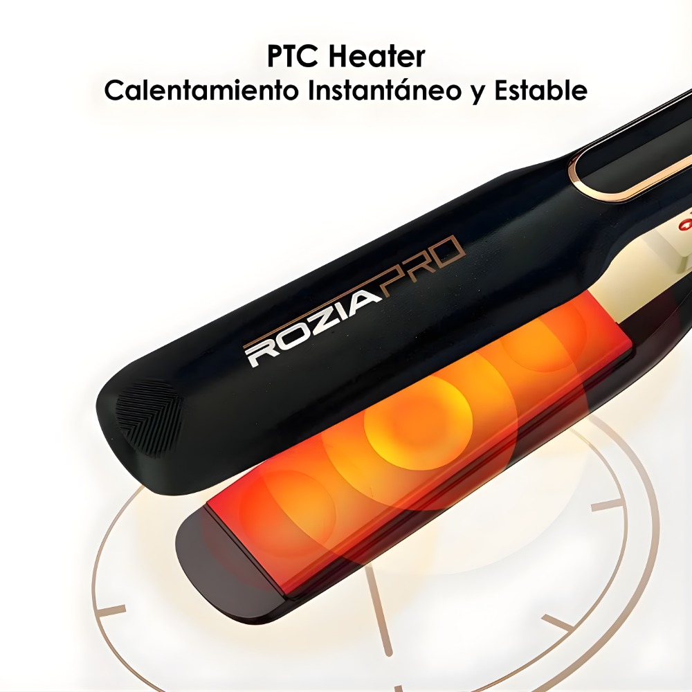 PLANCHA ALISADORA DIGITAL ROZIA PRO HR-815 - 2