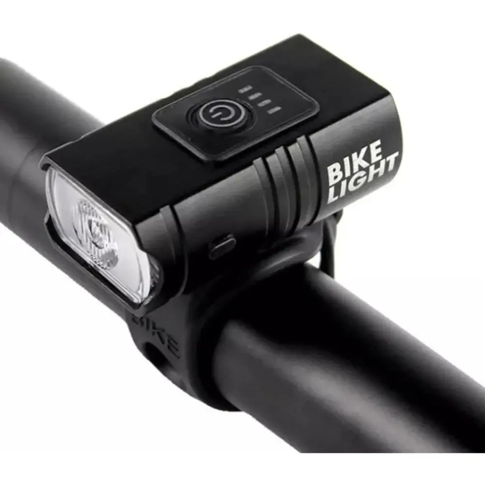 LUZ LED DELANTERA PARA BICICLETA RECARGABLE USB 1000 LÚMENES - 2