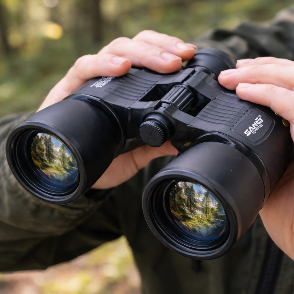 BINOCULAR PROFESIONAL 10X50 LARGO ALCANCE 122M HASTA 2500M - 3