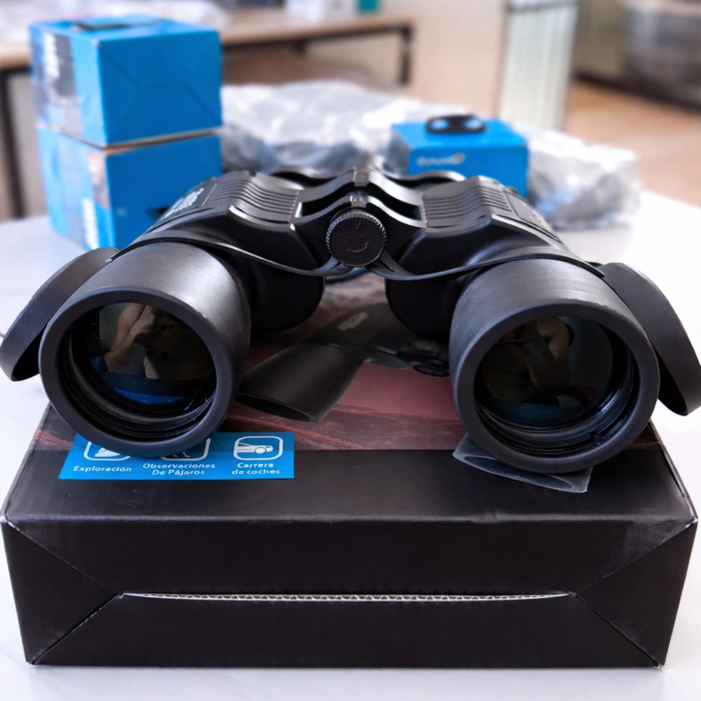 BINOCULAR PROFESIONAL 10X50 LARGO ALCANCE 122M HASTA 2500M - 7
