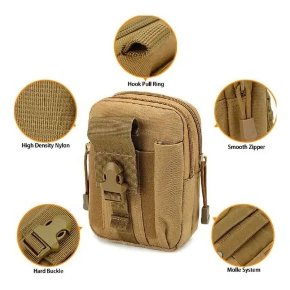 MORRAL MILITAR TÁCTICO DEPORTE MENSAJERO MOLLE BOLSO - 2