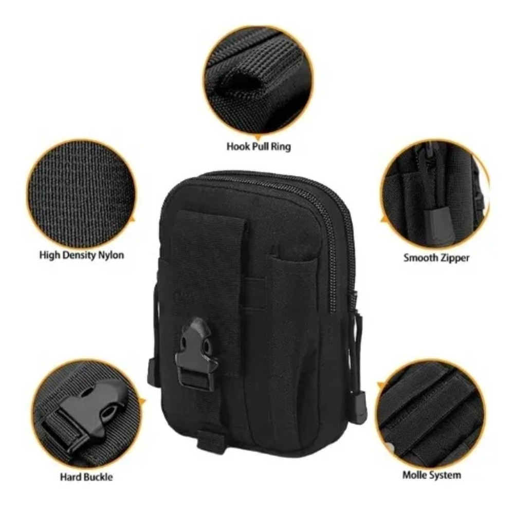 MORRAL MILITAR TÁCTICO DEPORTE MENSAJERO MOLLE BOLSO - 6
