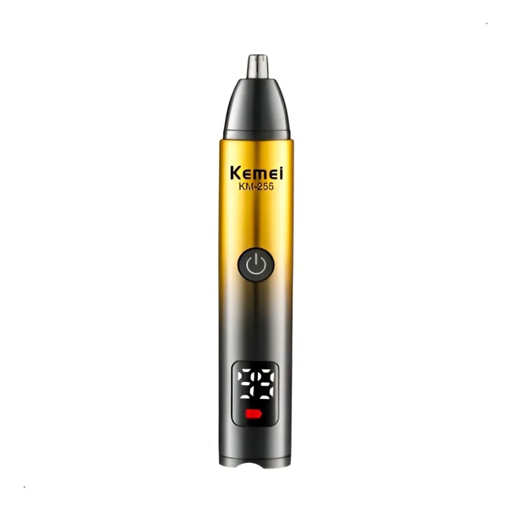 CORTADORA DE CABELLO KEMEI KM-255 4 EN 1 RECARGABLE PORTATIL - 2