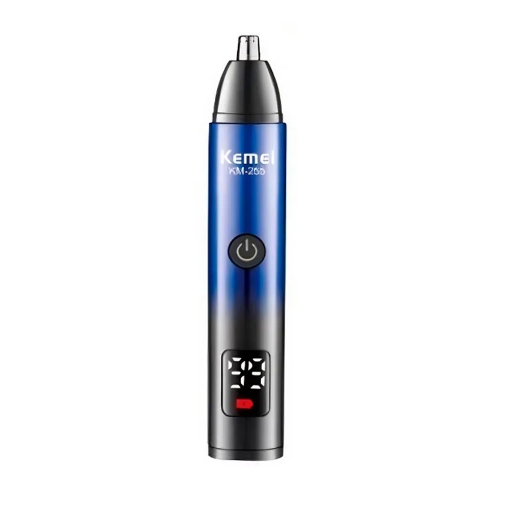 CORTADORA DE CABELLO KEMEI KM-255 4 EN 1 RECARGABLE AZUL - 1