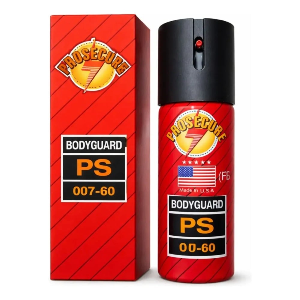 GAS PIMIENTA DEFENSA PERSONAL SPRAY SEGURIDAD 60ML - 1