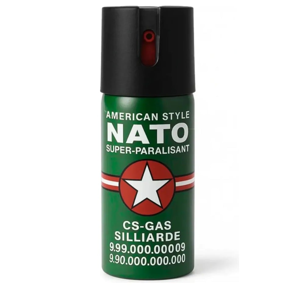 GAS PIMIENTA AMERICANO PARA AUTODEFENSA NATO 60ML - 1