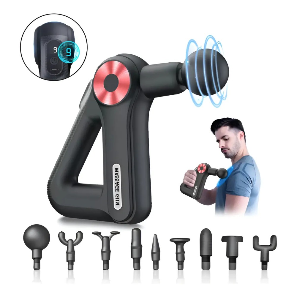 PISTOLA DE MASAJE MUSCULAR PROFESIONAL DE TEJIDO PROFUNDO - 1
