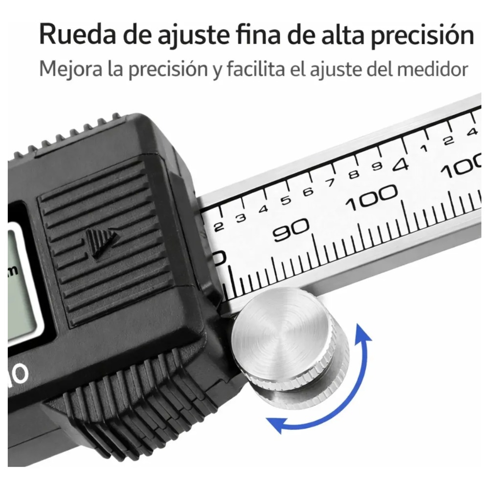 CALIBRADOR DIGITAL LANTUN DE ACERO INOXIDABLE PARA MEDICIÓN - 6