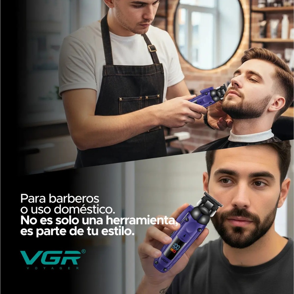 MÁQUINA DE CORTAR CABELLO CLIPPER VGR V-274 - 10