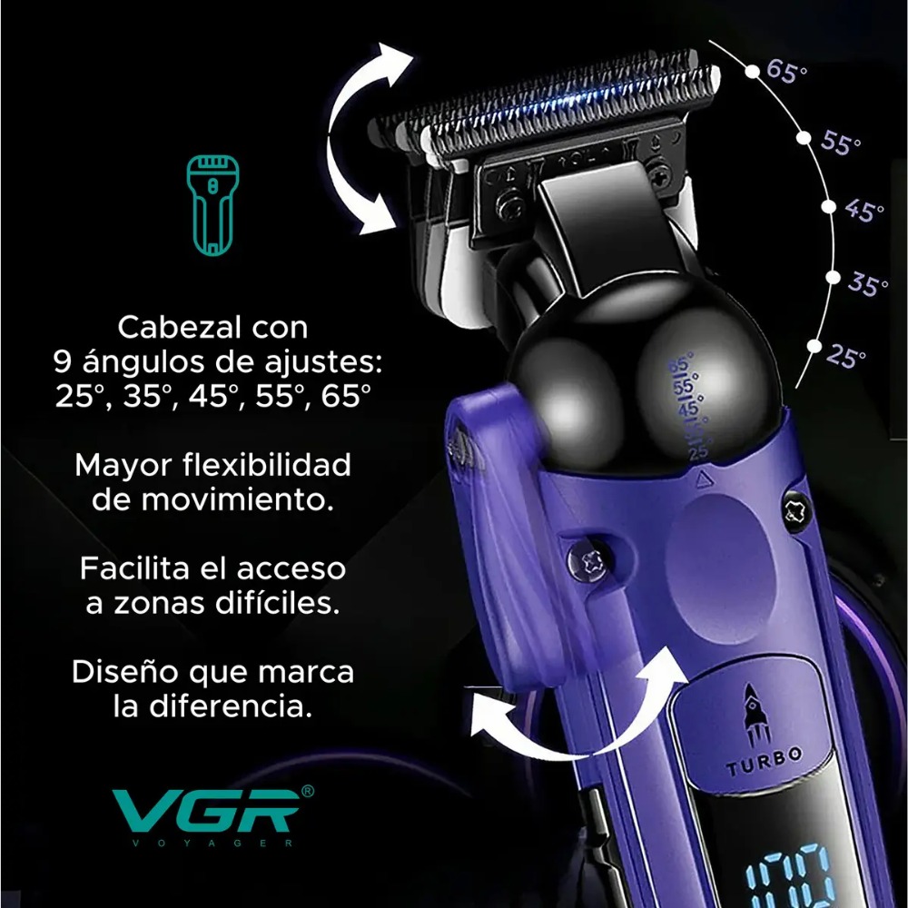 MÁQUINA DE CORTAR CABELLO CLIPPER VGR V-274 - 2