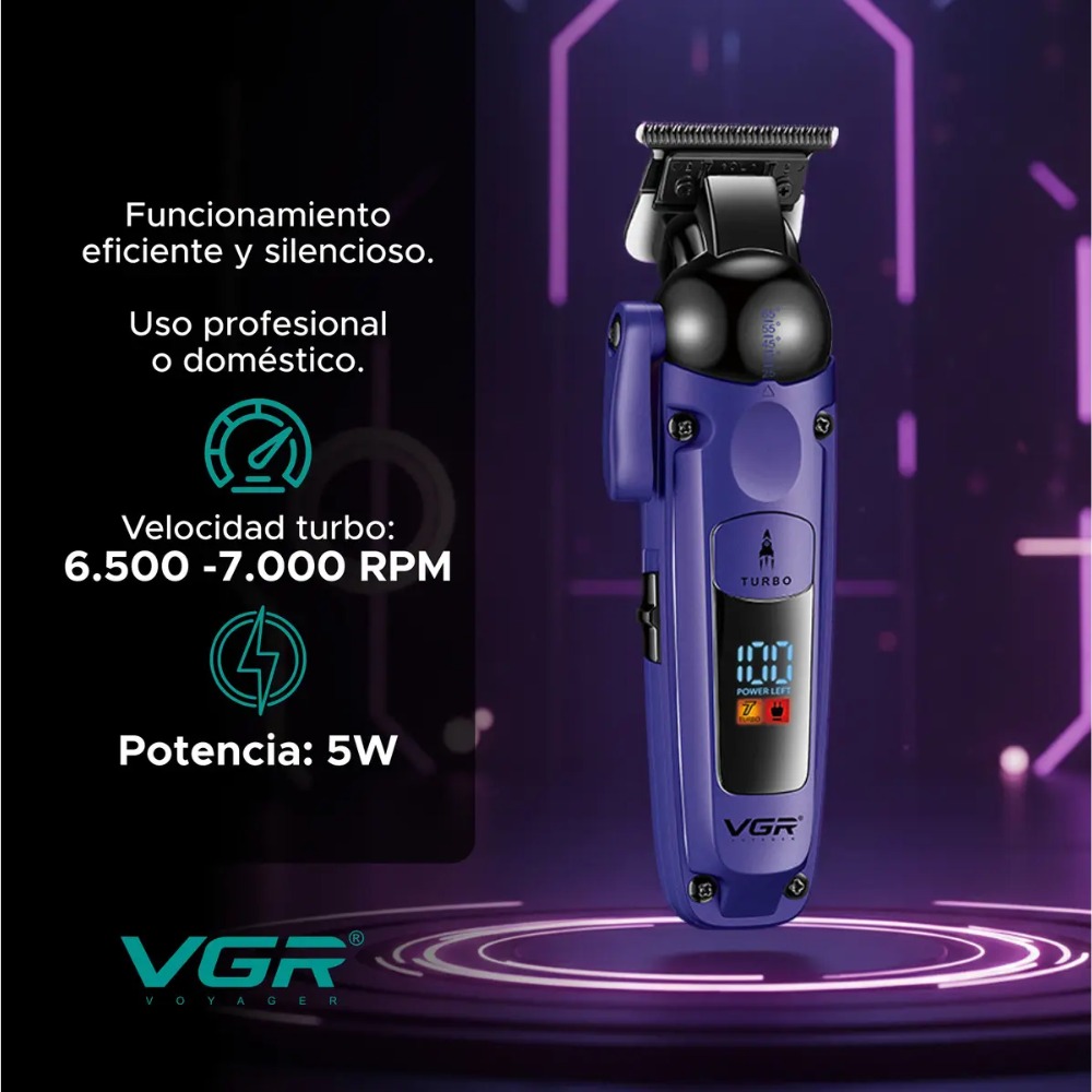 MÁQUINA DE CORTAR CABELLO CLIPPER VGR V-274 - 3