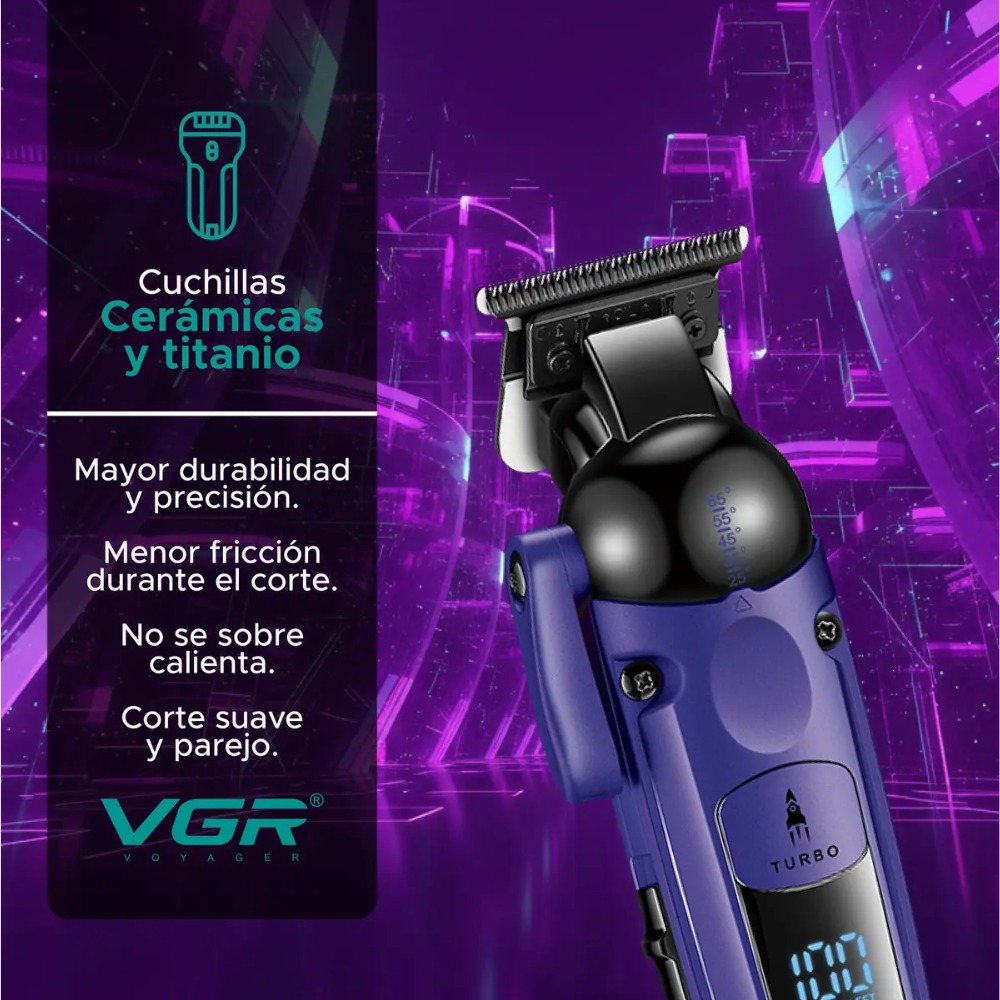 MÁQUINA DE CORTAR CABELLO CLIPPER VGR V-274 - 4