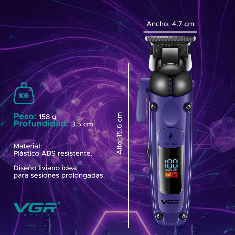 MÁQUINA DE CORTAR CABELLO CLIPPER VGR V-274 - 6