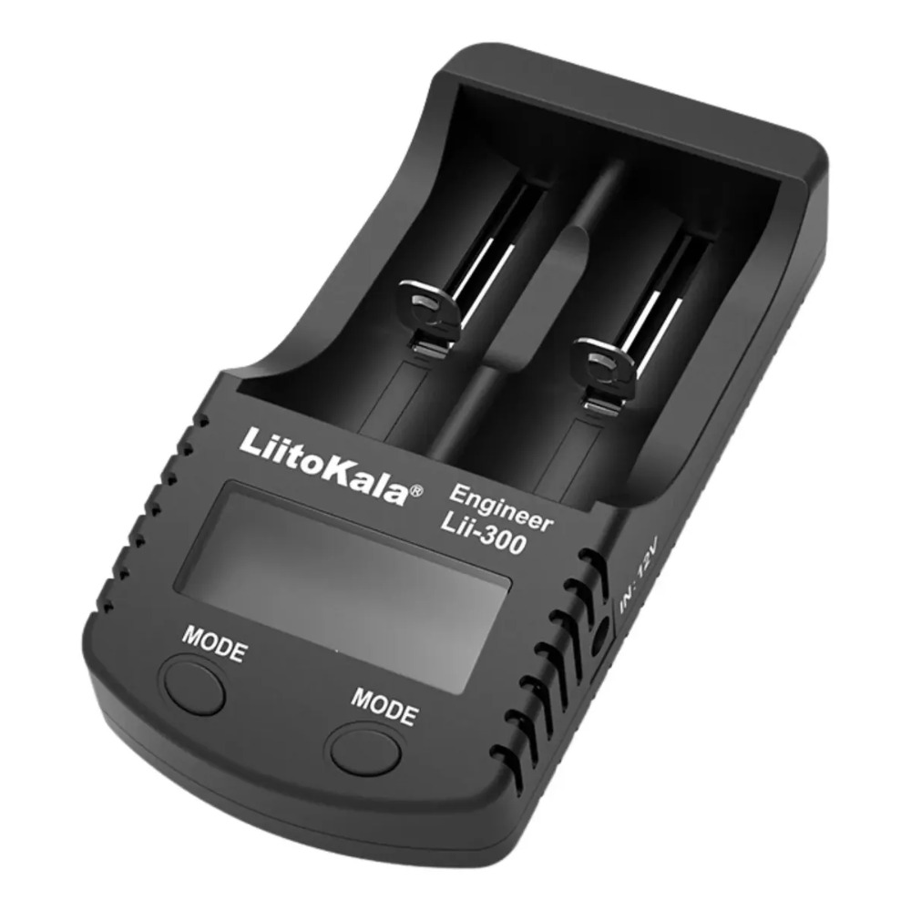 CARGADOR LIITOKALA LII-300 PARA BATERÍAS 18650 AA AAA - 3