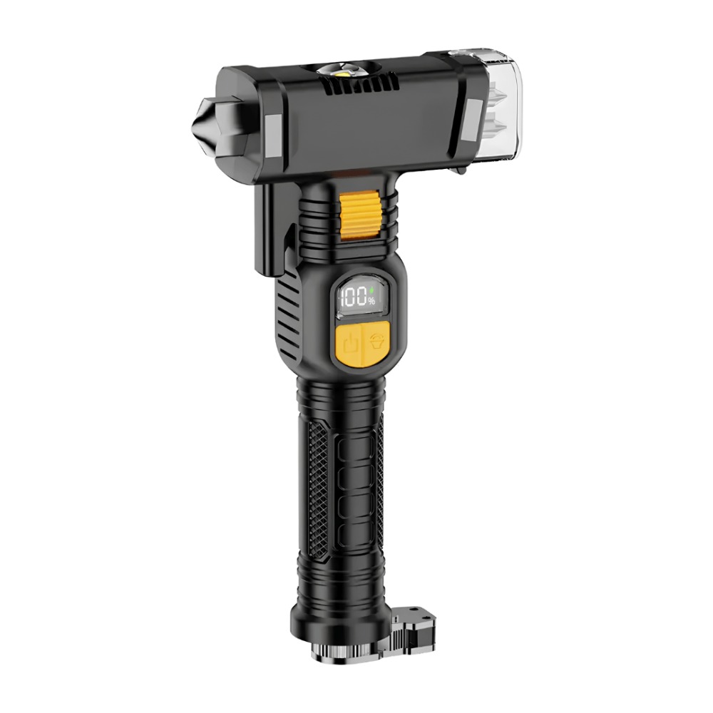 LINTERNA MULTIFUNCIONAL EMERGENCIA 12 EN 1 RECARGABLE USB - 2