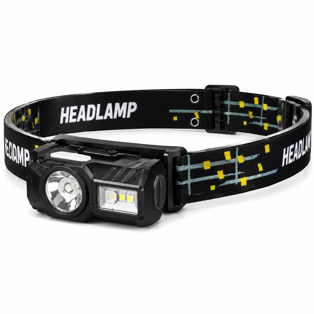 LINTERNA FRONTAL PROFESIONAL LED T131 TRABAJO SENDERISMO - 1