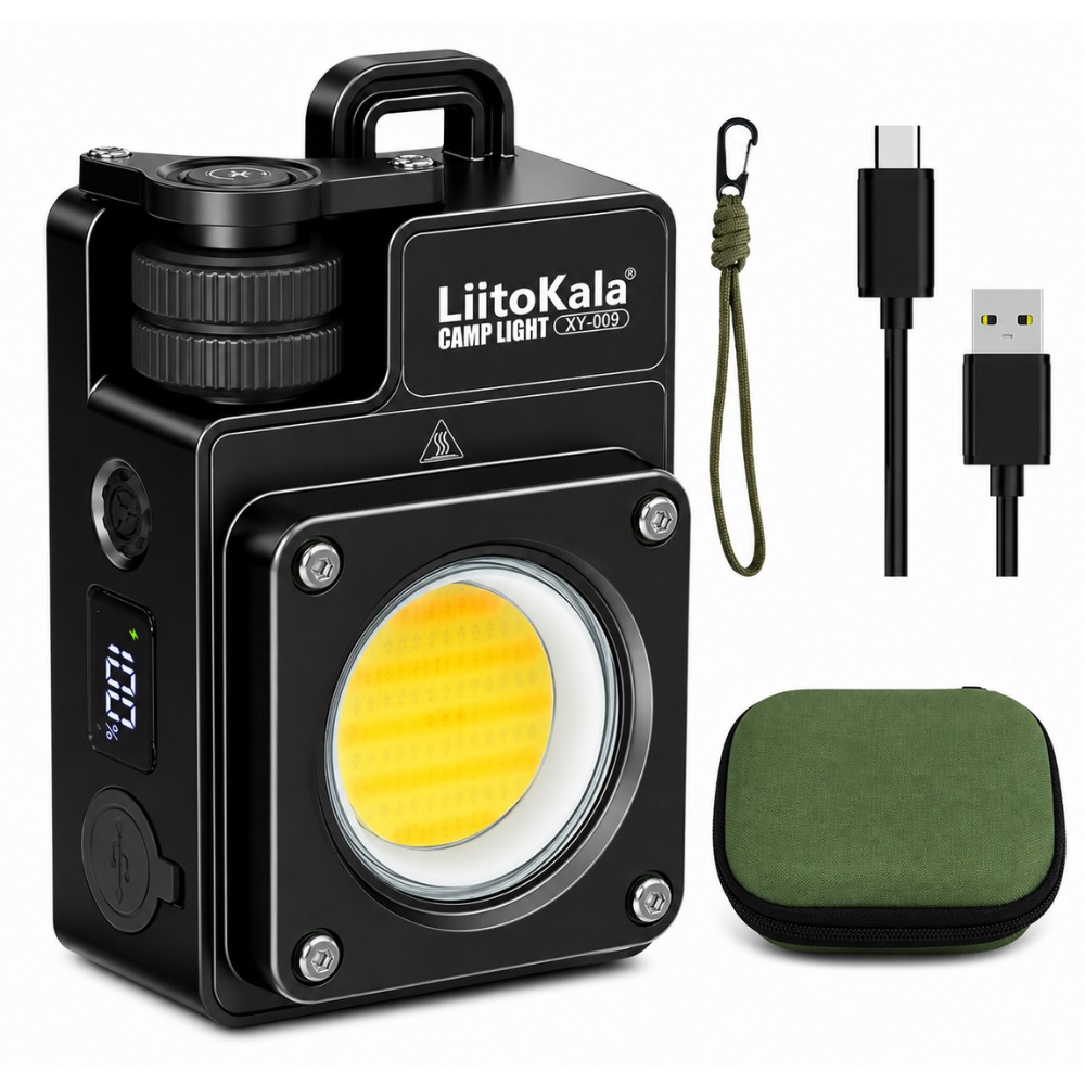 LIITOKALA XY-009 LINTERNA DE CAMPING, EMERGENCIA, TRABAJO Aleatorio - 1