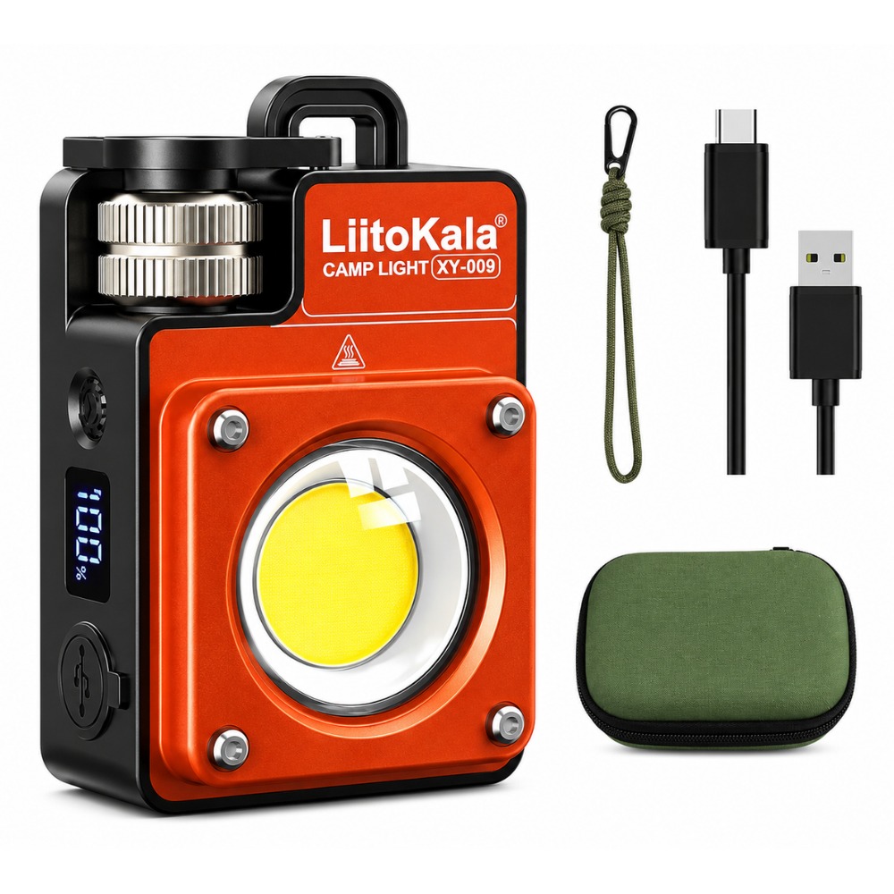 LIITOKALA XY-009 LINTERNA DE CAMPING, EMERGENCIA, TRABAJO Aleatorio - 2