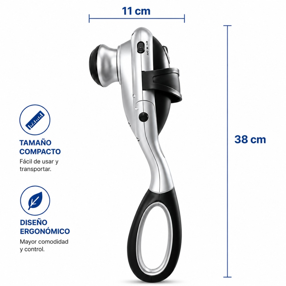 MASAJEADOR CORPORAL INFRARROJO PROFESIONAL MANGO DESMONTABLE - 9
