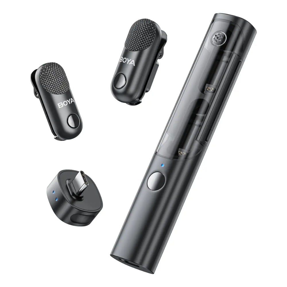 MICRÓFONO INALÁMBRICO USB C CON CANCELACIÓN DE RUIDO - 1