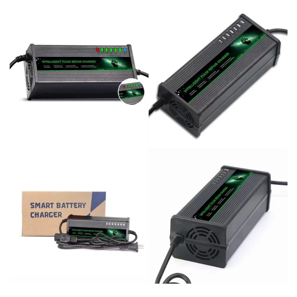 CARGADOR BATERÍA MOTO ELÉCTRICA 72V PLOMO ÁCIDO - 6