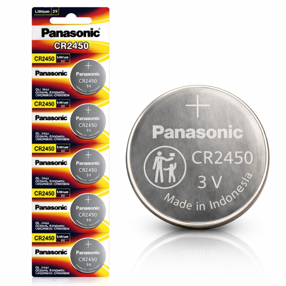 PANASONIC PILA DE LITIO CR2450 (3V)- BLISTER X 5 UNID - 2