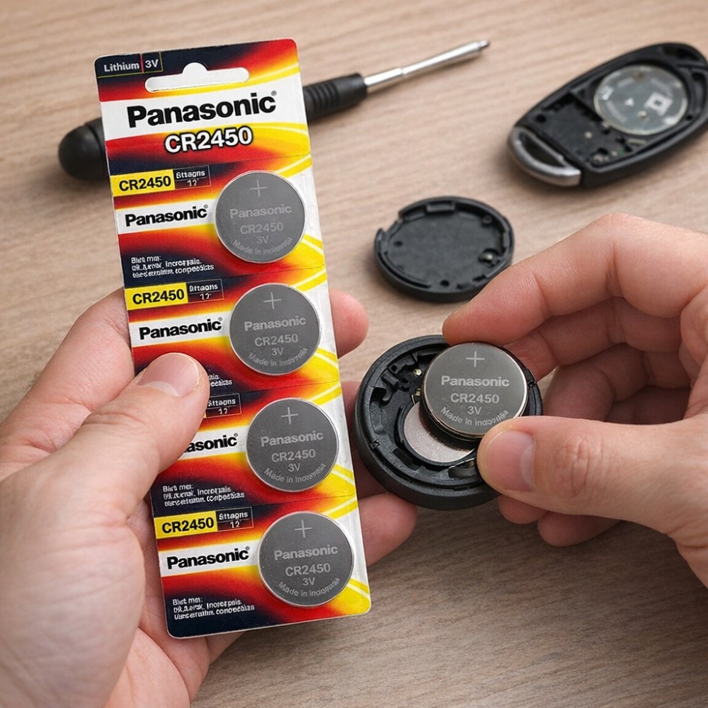 PANASONIC PILA DE LITIO CR2450 (3V)- BLISTER X 5 UNID - 3