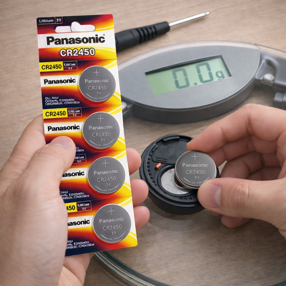 PANASONIC PILA DE LITIO CR2450 (3V)- BLISTER X 5 UNID - 4