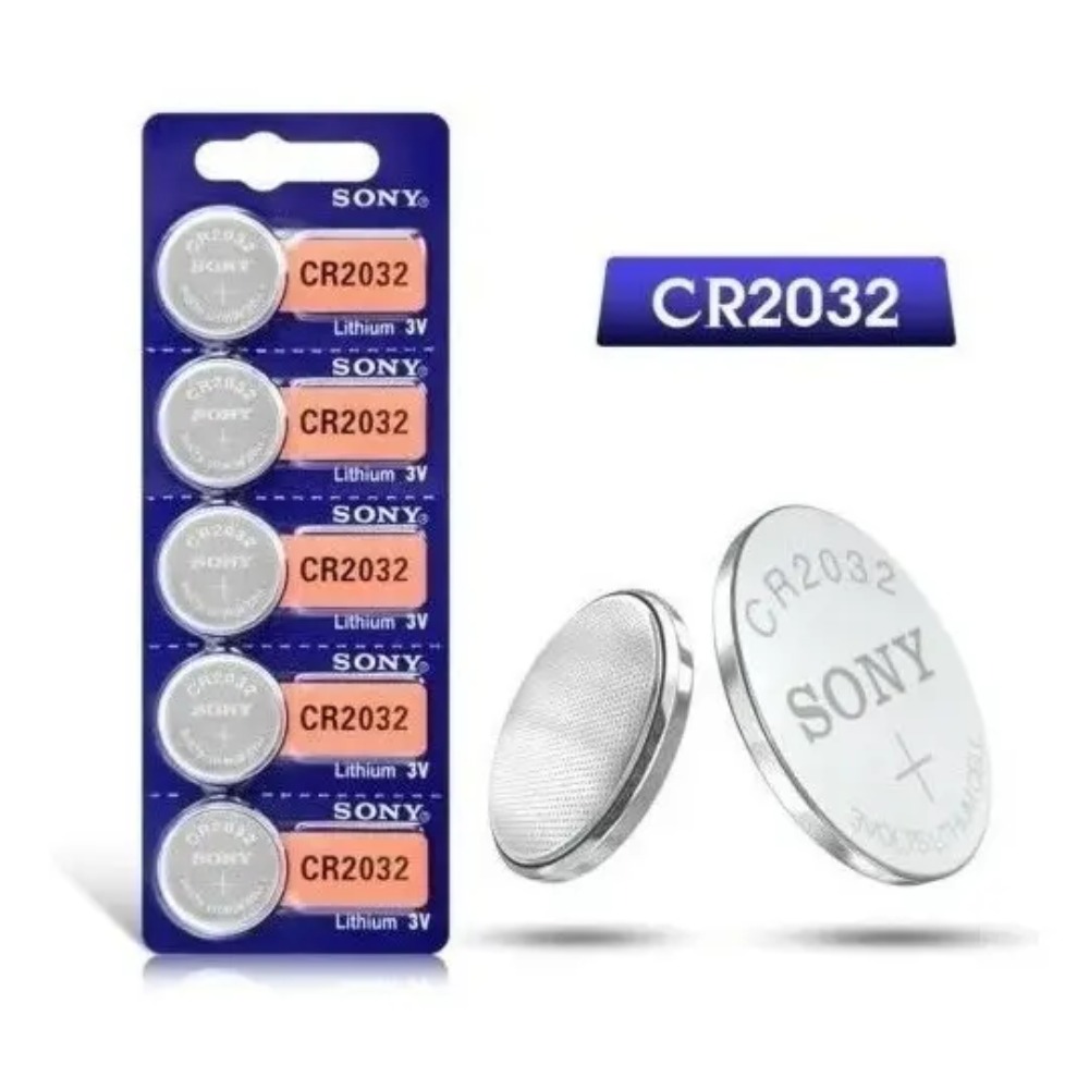5 PILAS CR2032 - SONY - BATERÍA DE LITHIUM 3V - 2032 - 1