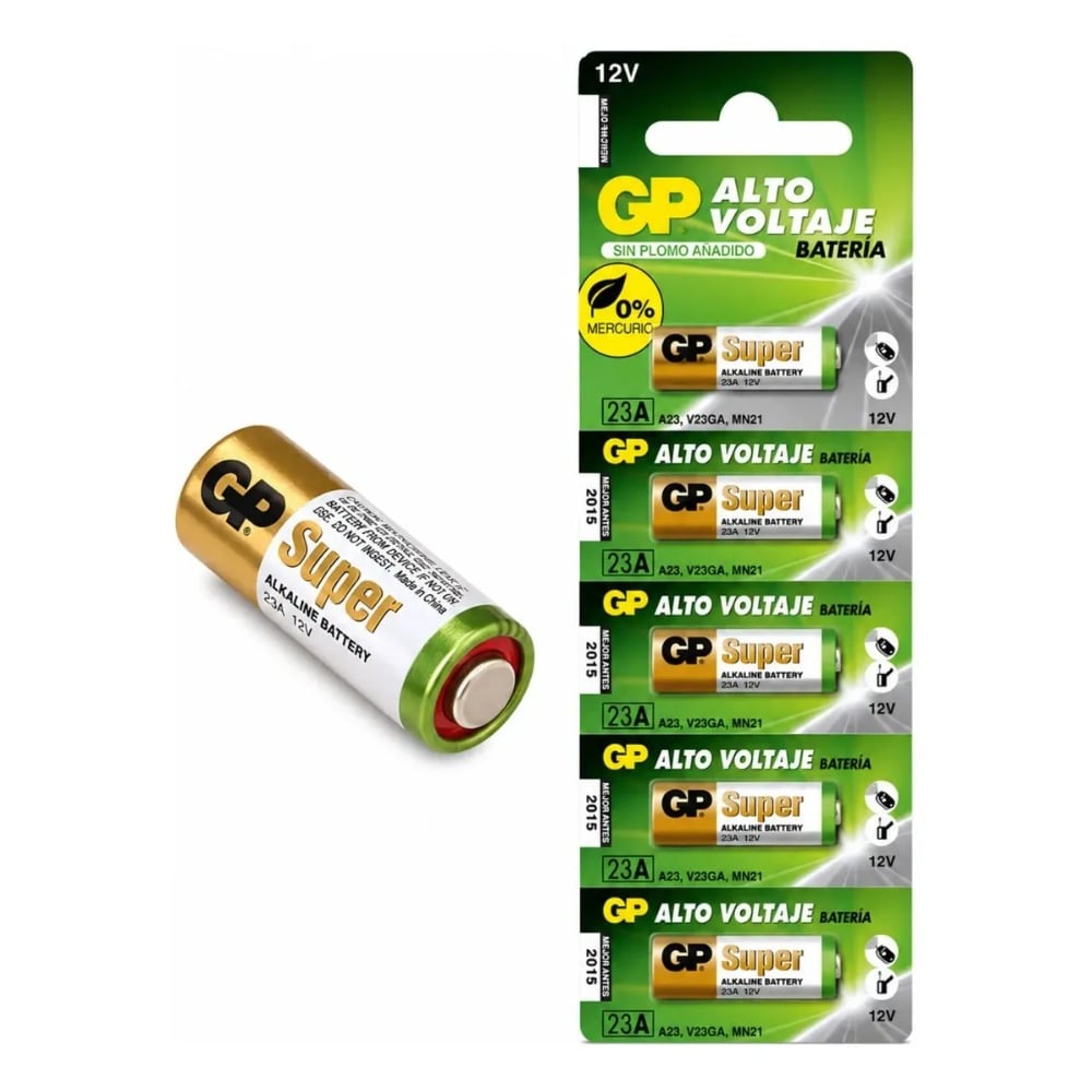PILA GP 23A ALCALINA , BLISTER X 5 UNIDADES - 1