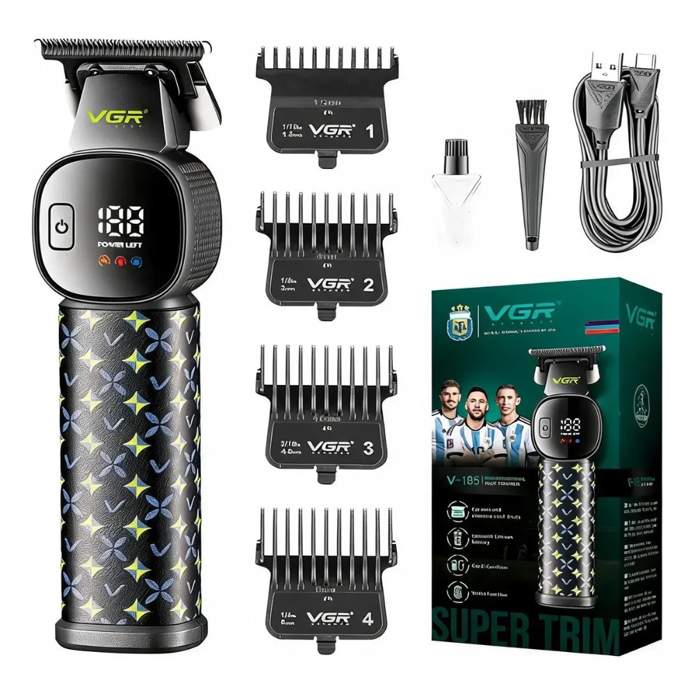 CORTADORA DE PELO Y BARBA PROFESIONAL RECARGABLE USB C - 1