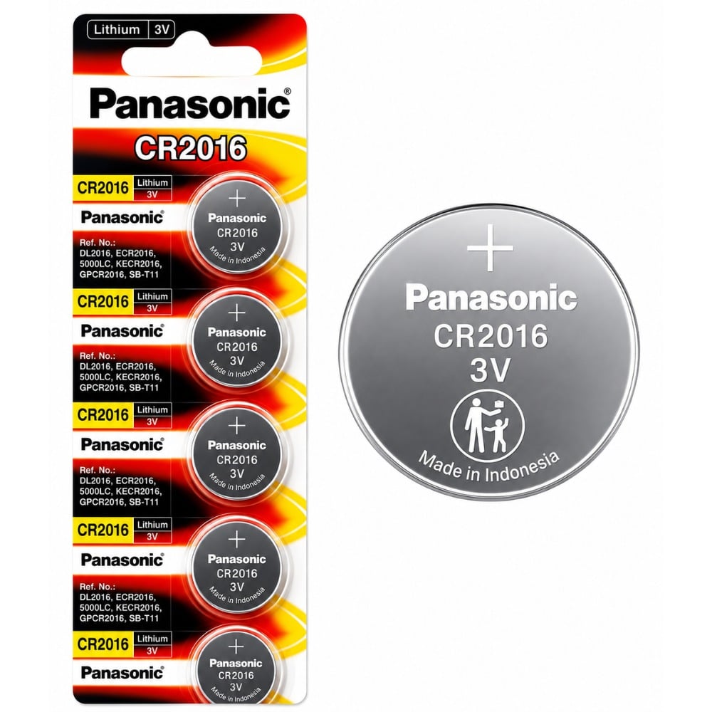 PANASONIC PILA DE LITIO CR2016 (3V)- BLISTER X 5 UNID - 1
