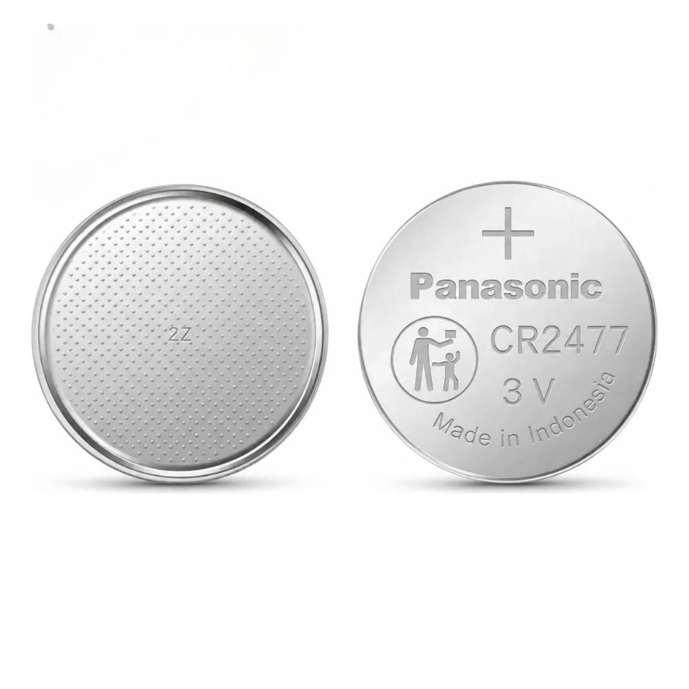 PACK 5 PILAS PANASONIC CR2477 3V LITIO 1000MAH - 2