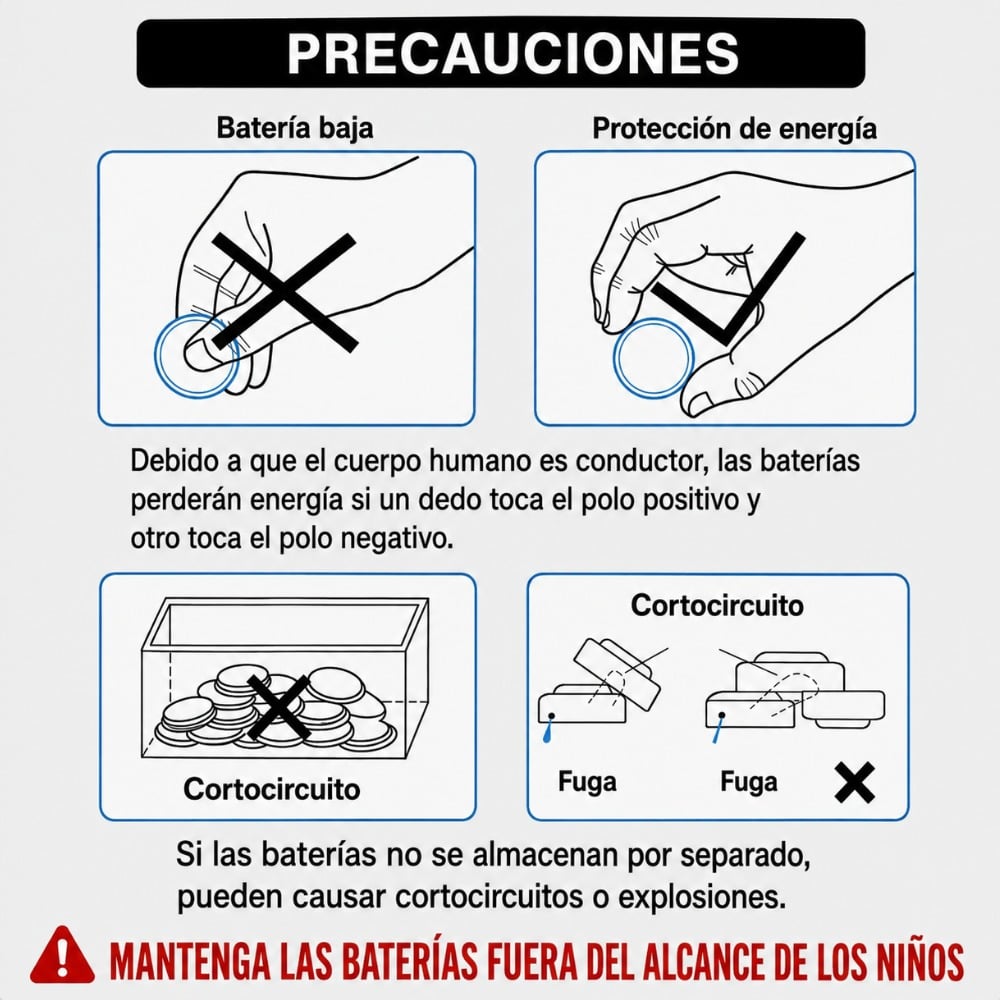 PKCELL PILAS BOTÓN LR44 AG13 PARA JUGUETES Y CONTROLES X10 - 3