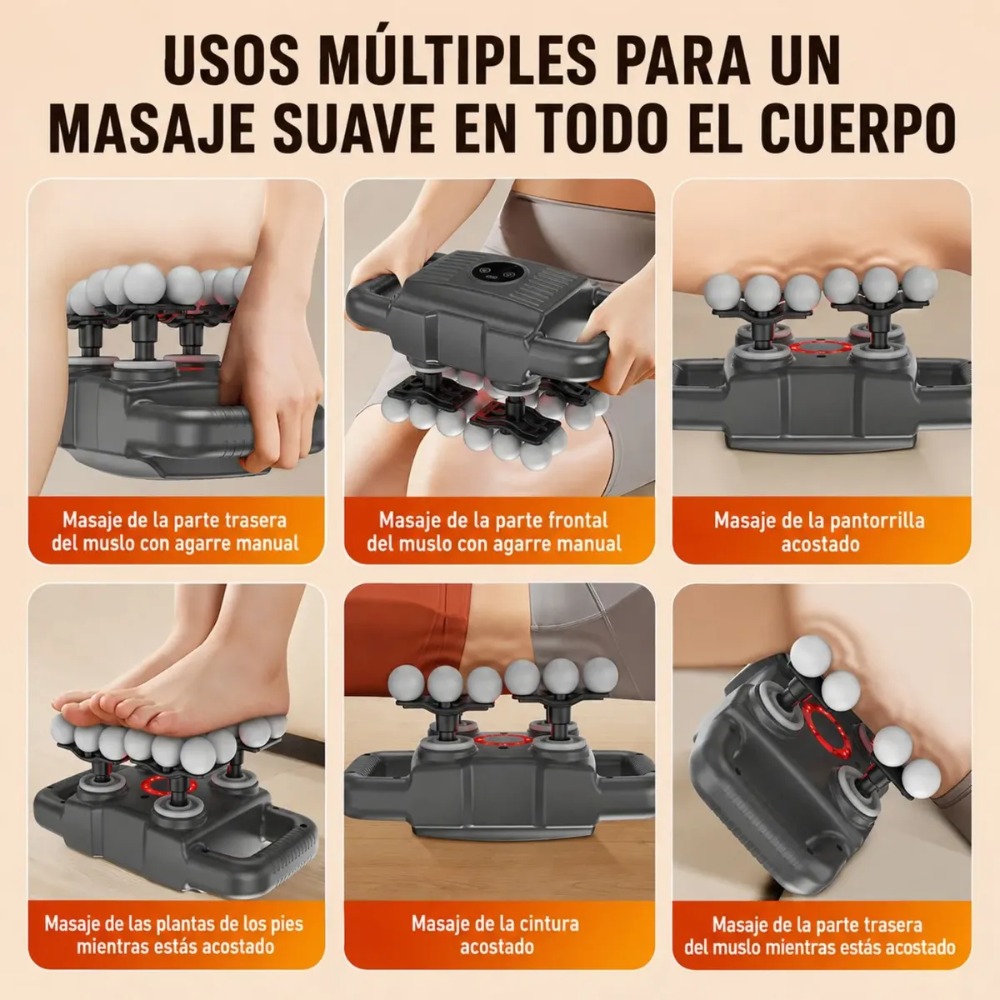 MASAJEADOR CORPORAL VICTORIA HAN 24 CABEZALES 20 NIVELES - 4