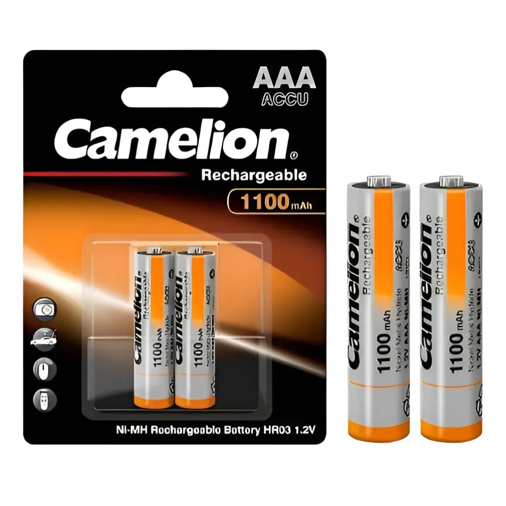 PILAS AAA RECARGABLES 1100MAH LARGA DURACIÓN 10 AÑOS DE VIDA - 1
