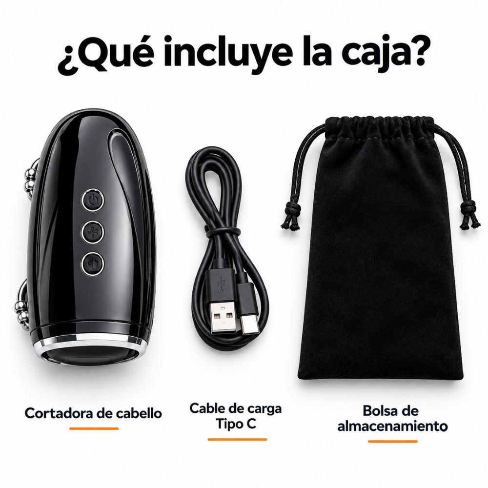 MASAJEADOR ELÉCTRICO DE MANO CON CALOR 2 VELOCIDADES 6 NIVELES - 7